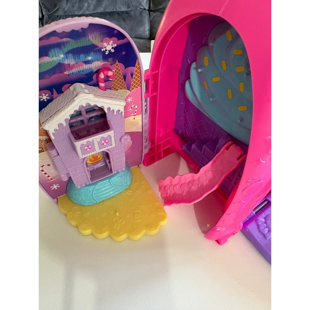 Polly Polly Pocket Gumball Bear Candy Shop Complete w Dolls &‎ Accessories - Picture 6 of 9